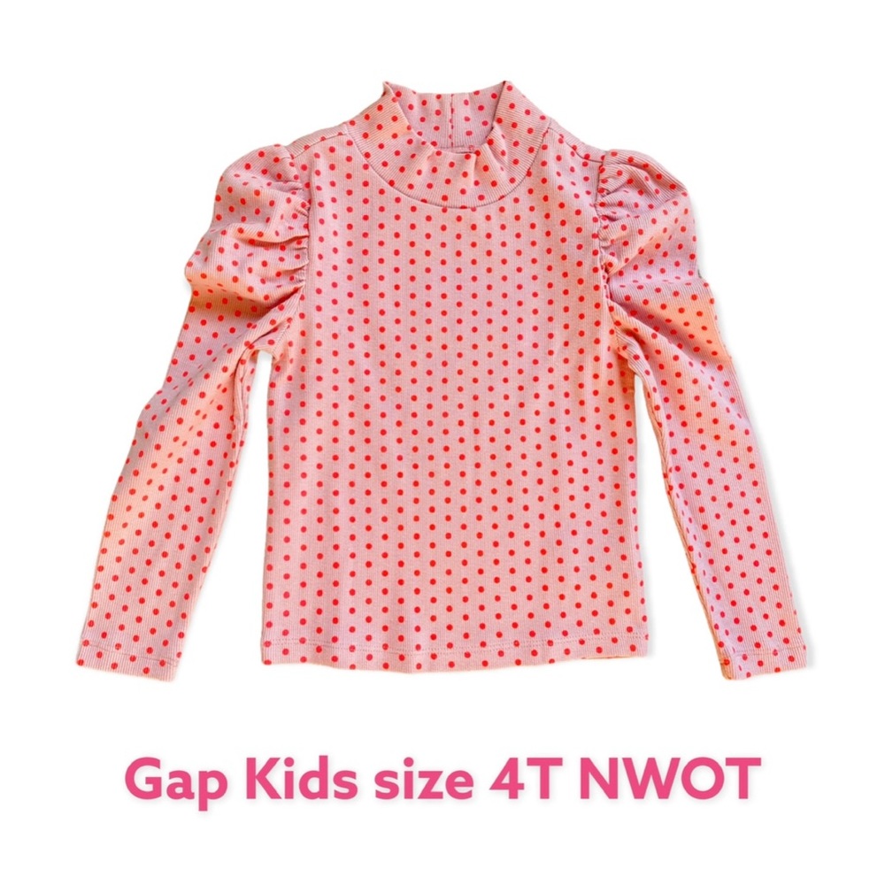 NEW Gap Kids Pink Turtleneck